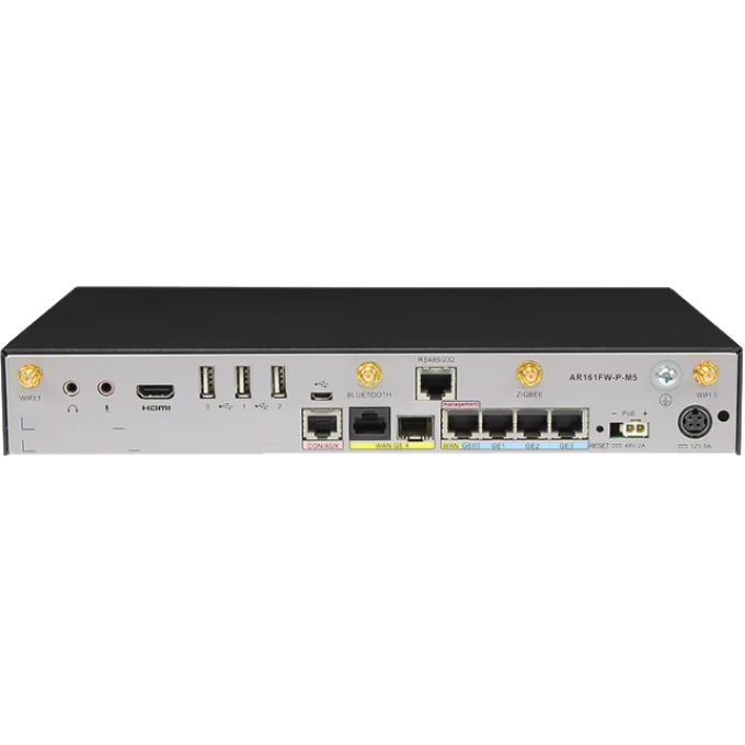 Маршрутизатор HUAWEI AR160 AR161F пластик, металл настольный AR160-AR161F