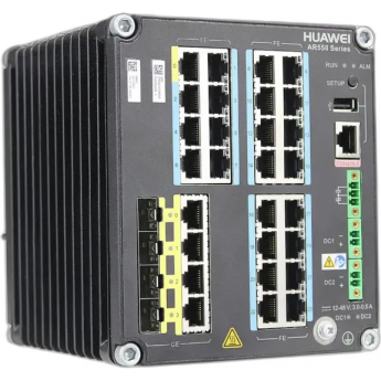 Маршрутизатор HUAWEI AR500 AR550-24FE-D-H Пластик, металл Настольный