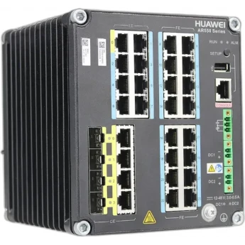 Маршрутизатор HUAWEI AR500 AR550-24FE-D-H Пластик, металл Настольный