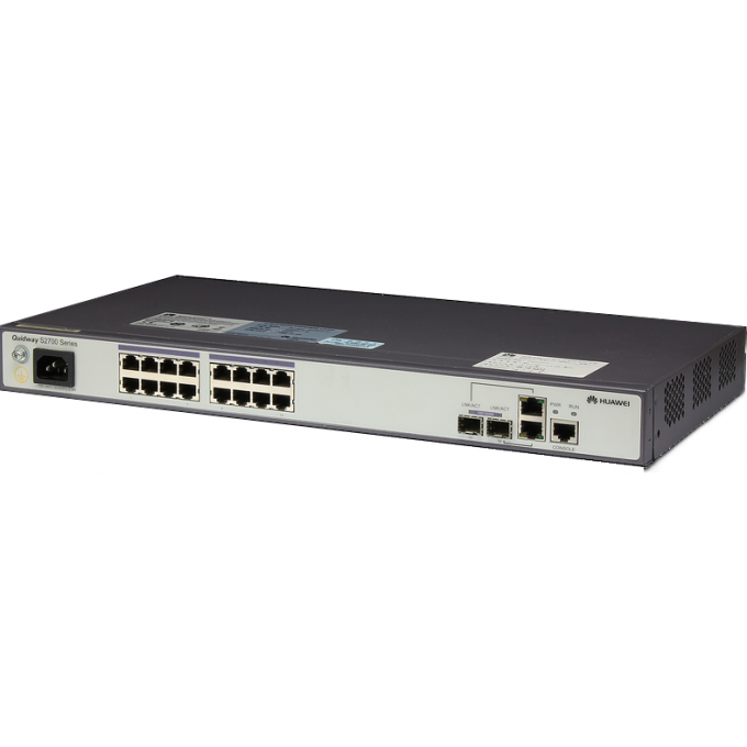 Коммутатор HUAWEI S2700 Металл В стойку 19 S2700-18TP-EI-AC