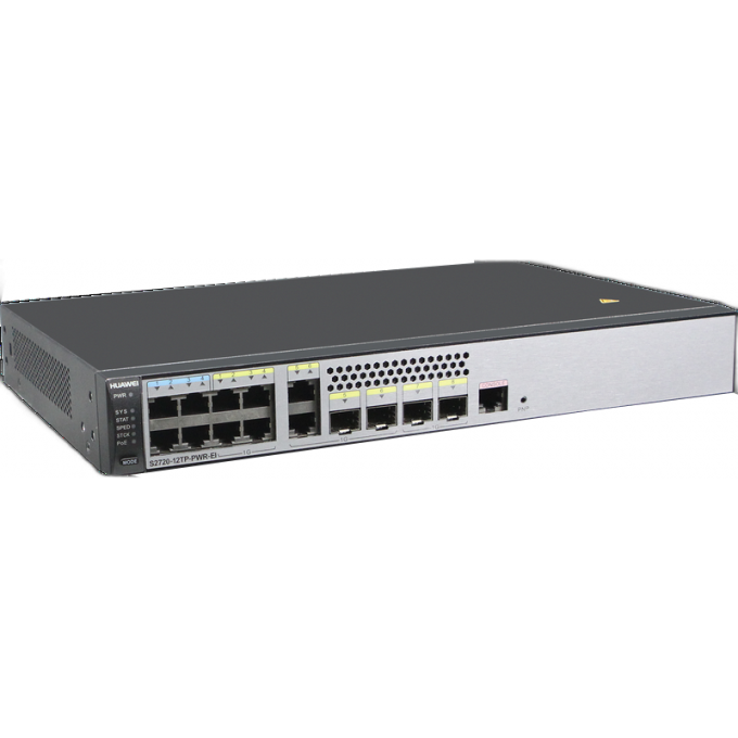 Корпоративный коммутатор HUAWEI Металл В стойку 19 S2720-12TP-EI