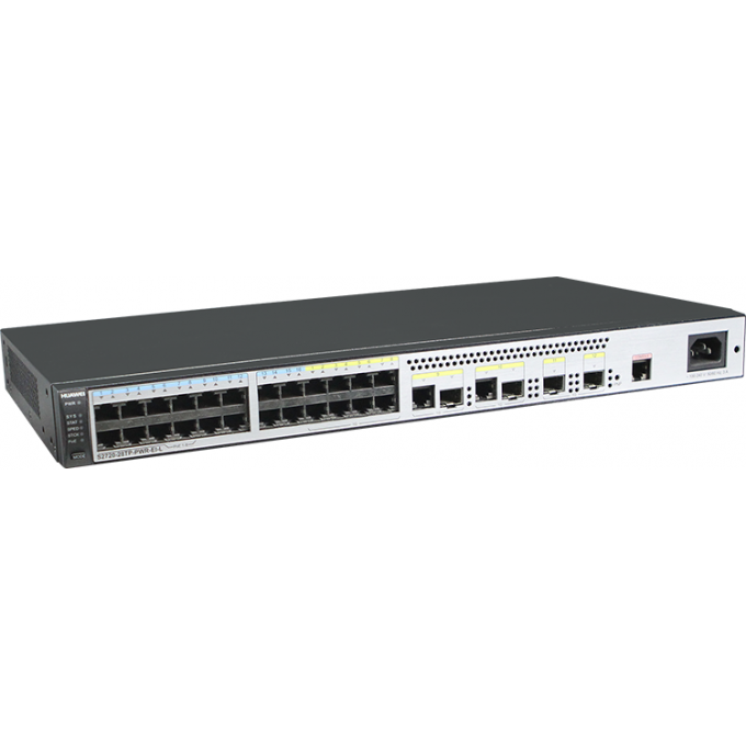 Коммутатор HUAWEI металл в стойку 19 S2720-28TP-PWR-EI-L