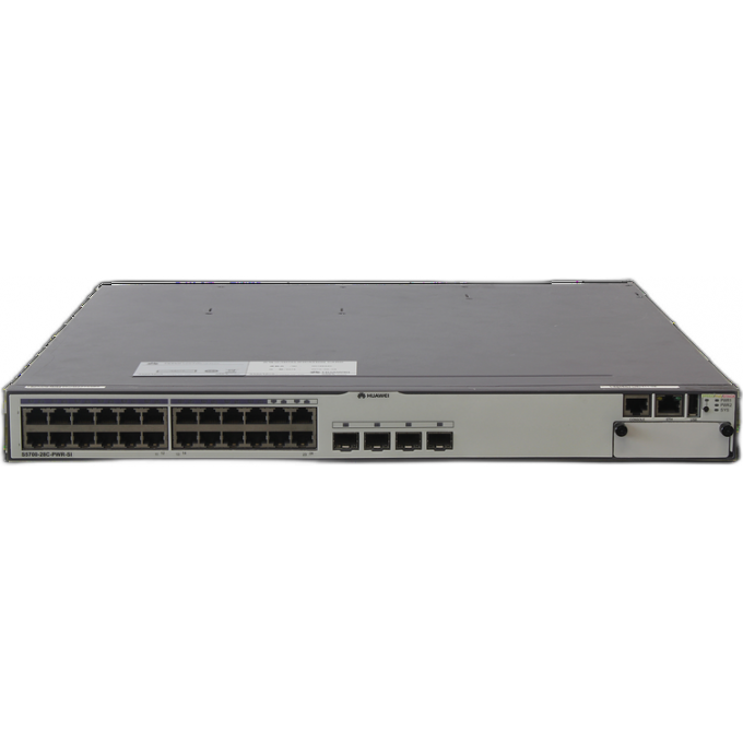 Коммутатор HUAWEI S5700-SI металл в стойку 19 S5700-28C-PWR-SI